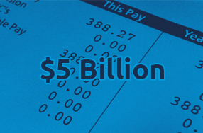 $5 billion total payrolls processed across the group