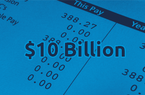 $10 billion total payrolls processed across the group