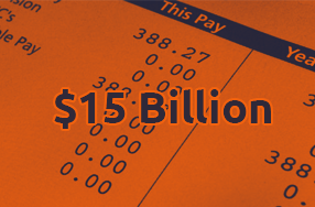 $15 billion total payrolls processed across the group